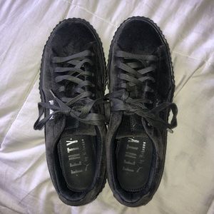 FENTY by Rihanna Velvet Grey Puma Creepers